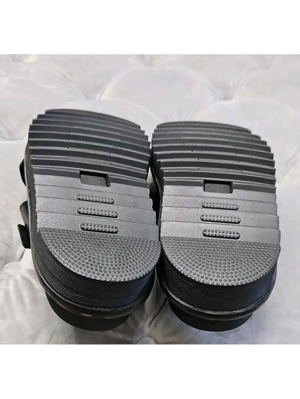 Dr. Doc’s Martens DM Myles Mens 14 US Black Leather Outdoor Strappy Sandals NEW
